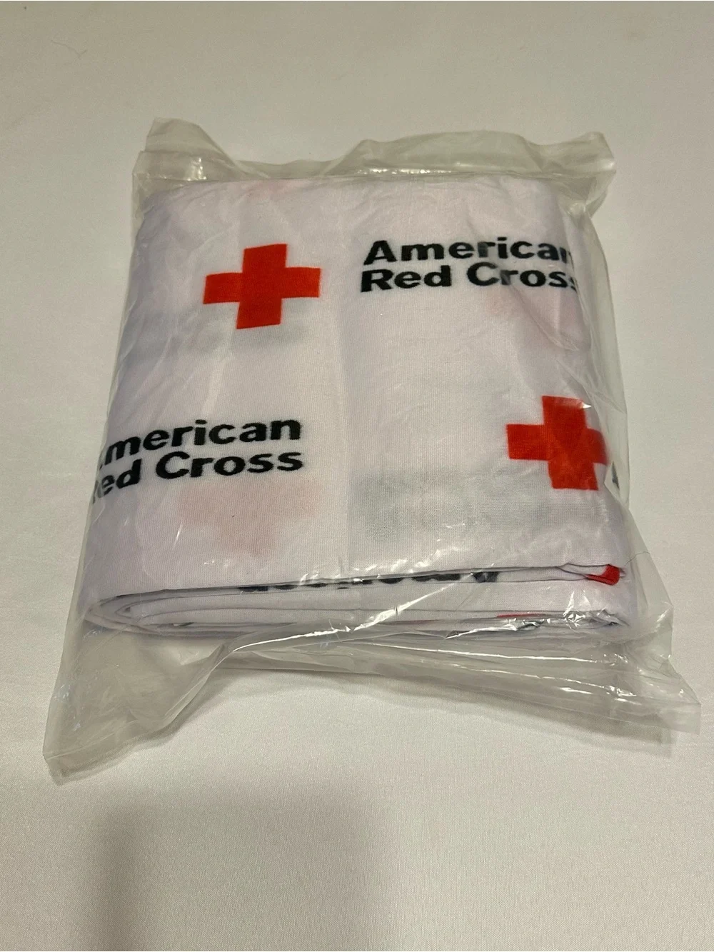 Vintage American Red Cross emergency blanket NEW